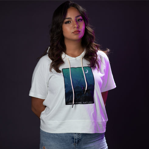 Hoodie Tee - Palestinian Deer